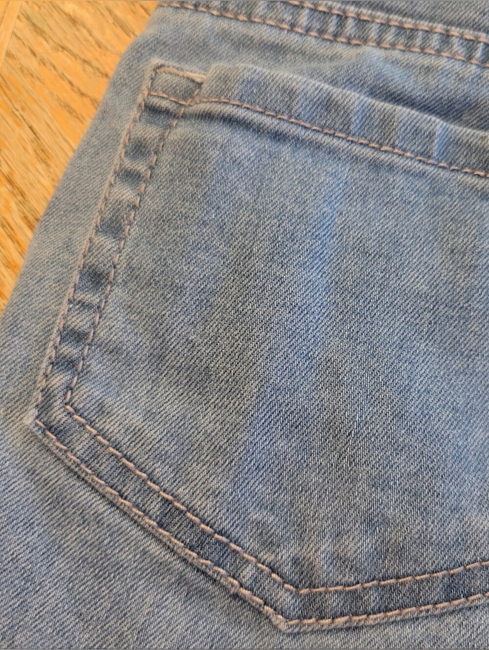 Justice Denim Shorts with Multicolor Sequin Front Denim Shorts. Girls Size 10 - Picture 5 of 9